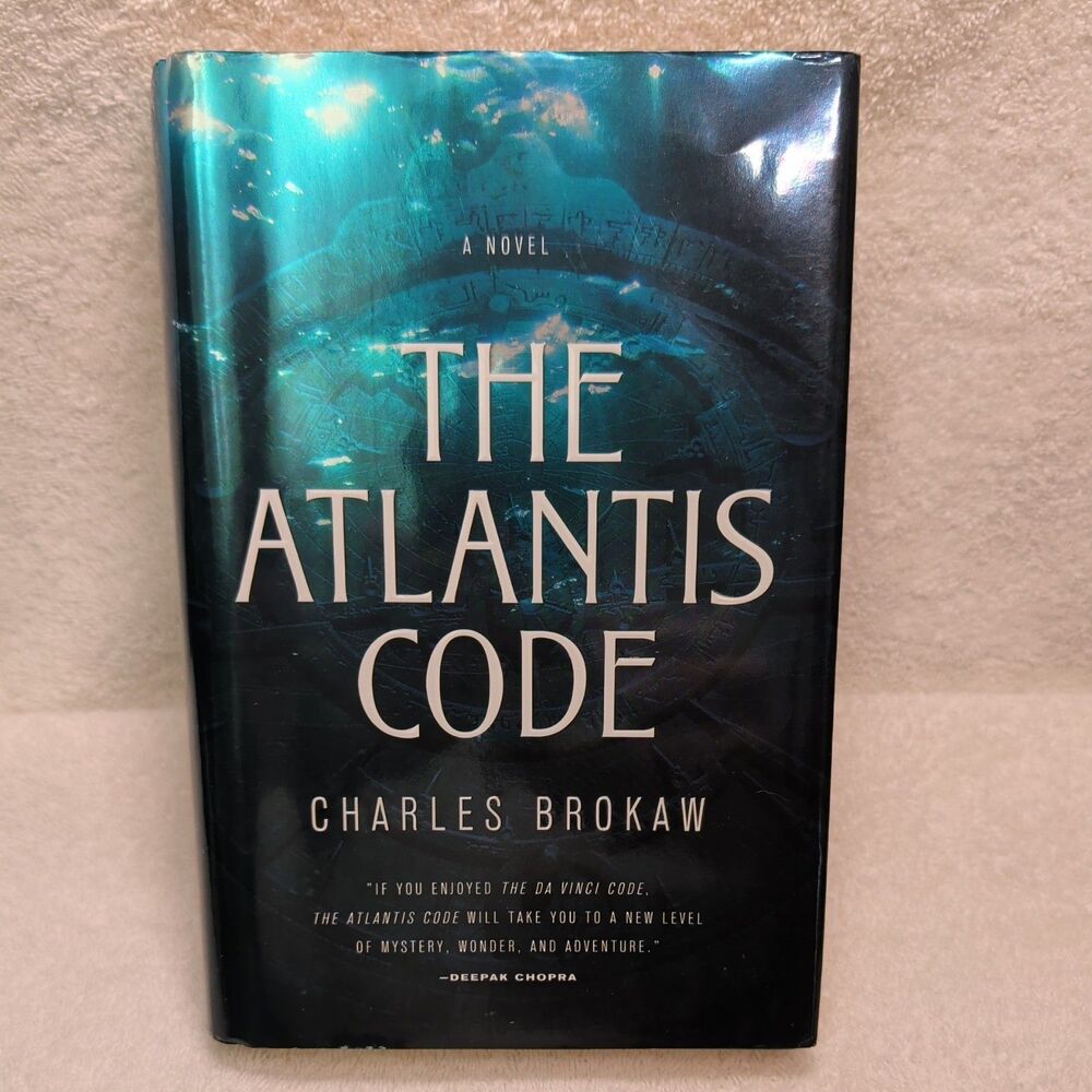 The Atlantis Code by Charles Brokaw, Hardcover, 1st Ed